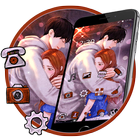 Cute Couple Anime Love Launcher Theme 💑 ikona