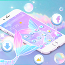 Fancy Glitter Galaxy Whale Theme APK