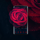Glamorous Red Rose Launcher APK