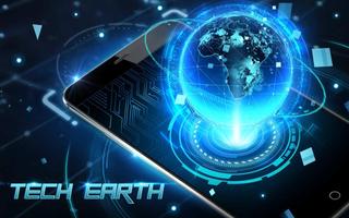 3D Tech Earth Theme screenshot 1