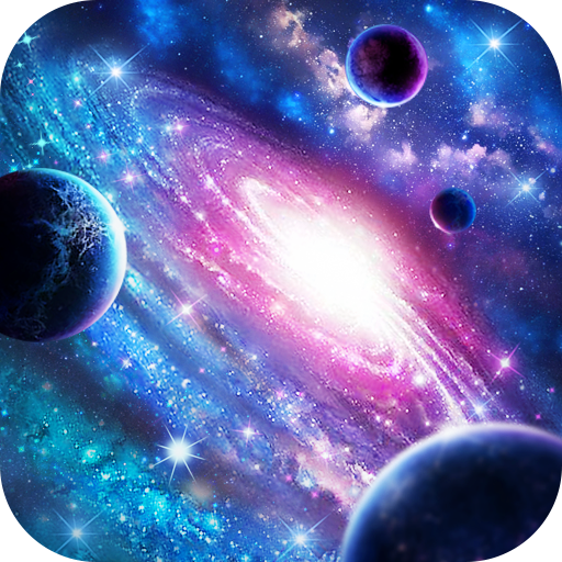 Tema de fantasia 3D Galáxia espiral