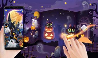 Cute Halloween Live Wallpapers 截图 1