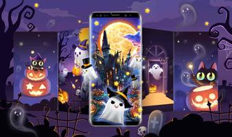 Cute Halloween Live Wallpapers 截图 2