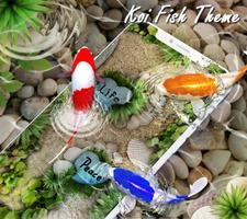 Free Koi Fish 3D Theme With Animation 🐟 penulis hantaran