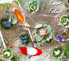 Free Koi Fish 3D Theme With Animation captura de pantalla 2