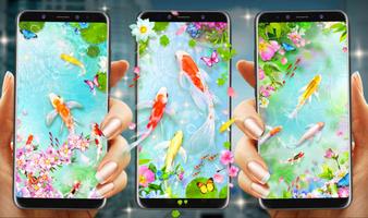 Koi Fish Aquarium Theme ภาพหน้าจอ 2