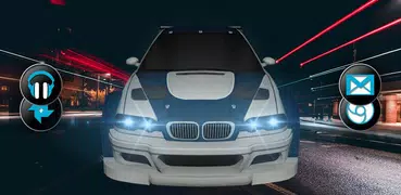 M3 GTR Drift Car 3D Launcher Screen