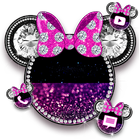 Glitter Minny Gravity Theme ikona