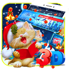 Merry Christmas 3D Theme simgesi