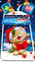 Merry Christmas 3D Theme imagem de tela 2