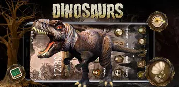 3d Dinosaurs Launcher Theme