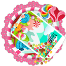 3D Sweet Cartoon Candy Gravity Theme🍭 APK