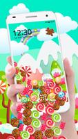 برنامه‌نما 3D Sweet Cartoon Candy Gravity Theme🍭 عکس از صفحه