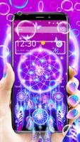 3D Purple Dream Catcher Gravity Theme capture d'écran 1