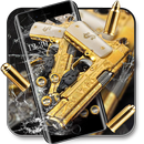 APK 3D Golden Gun Bullet Gravity Theme