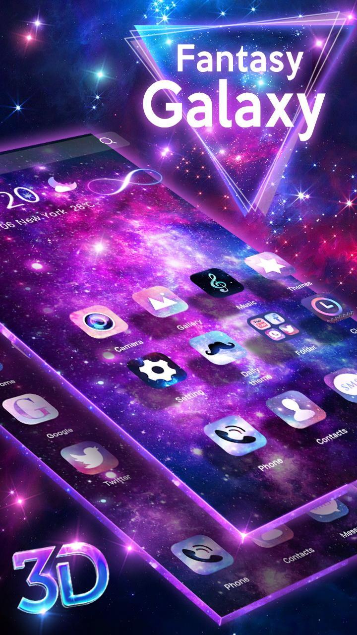 Fantasy Galaxy Theme For Android Apk Download - galaxy roblox grim