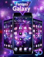 3D Fantasy-Galaxie Thema Screenshot 2