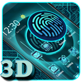 ”Tech Fingerprint 3D Launcher