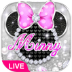 3D Diamond Minny Bowknot Theme