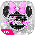 Diamond Minny Bowknot Theme آئیکن