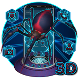 3D Amazing Spider Neon Theme biểu tượng