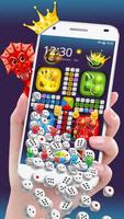 Tokens 3D e Dice Ludo Jogo Gravity Theme Cartaz