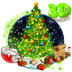 3D Christmas tree launcher theme