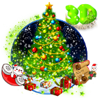3D Christmas tree launcher theme icône