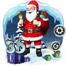 3D Lovely Christmas Santa Theme APK