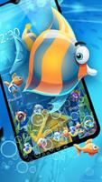 Coral Reef Parallax Theme পোস্টার