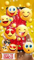 3D Симпатичные Блеск Смайлик Emoji Тема😉 постер