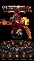 3D Iron Tech Robot Launcher Theme screenshot 3