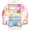 Pink Blossom Beauty Flower Theme APK