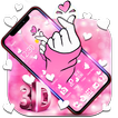 Glamorous Pink Love Sign