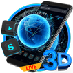 3D Technology Live Launcher Theme🌍