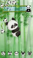 Forest Cartoon Panda Gravity Theme capture d'écran 1
