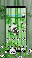 Forest Cartoon Panda Gravity Theme 截图 2