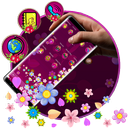 Colorful Lovely Flower Gravity Theme APK