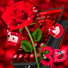 3D Rose Launcher Theme🌹 icône