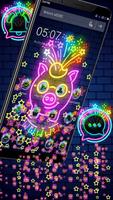 Neon Pig Gravity Theme🐷 capture d'écran 2