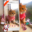 3D Cute Cat Live Launcher Theme🐱 APK