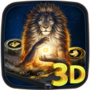 3D Galaxy Lion Parallax Theme🦁 APK