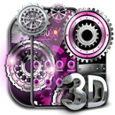 Roda dentada de luxo glamourosa prata APK