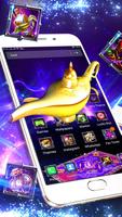 3D Aladdin Magic Lamp Launcher Theme💖 Affiche