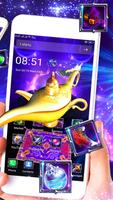 3D Aladdin Magic Lamp Launcher Theme💖 capture d'écran 2