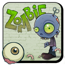 Green Cartoon Zombie parallax Theme APK