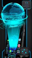 3D Earth Technology Launcher Theme screenshot 1