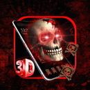 3D Red Evil Skull Theme💀-APK