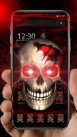 3D Red Evil Skull Theme💀 poster
