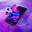 Tema 3D de formas liquidas APK